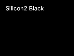 silicon2 black